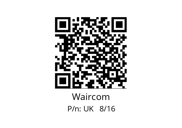   Waircom UK   8/16