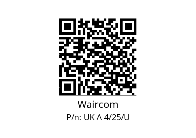   Waircom UK A 4/25/U