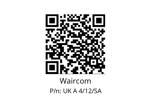   Waircom UK A 4/12/SA