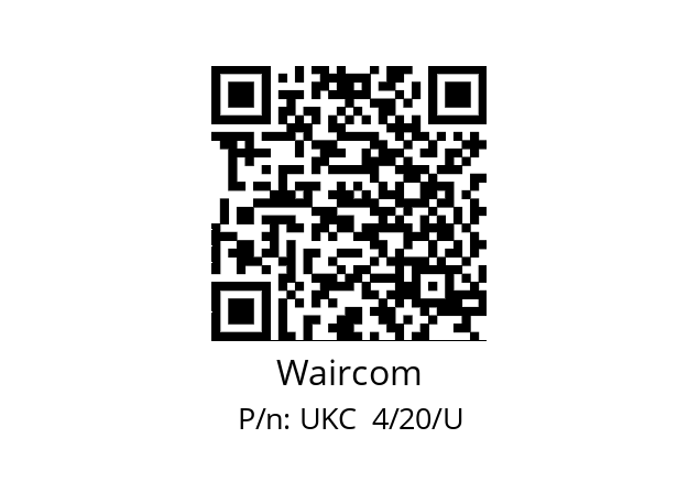   Waircom UKC  4/20/U