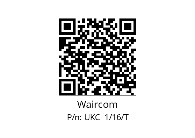   Waircom UKC  1/16/T