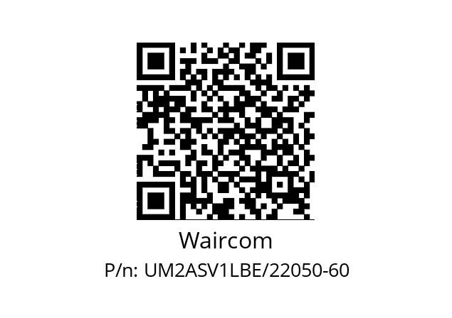   Waircom UM2ASV1LBE/22050-60