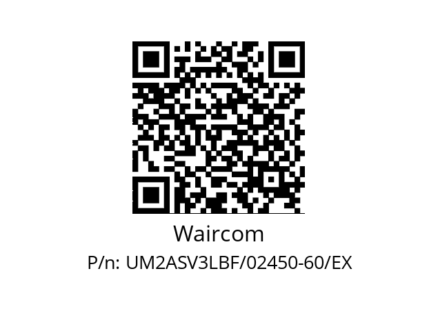   Waircom UM2ASV3LBF/02450-60/EX