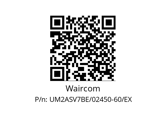   Waircom UM2ASV7BE/02450-60/EX