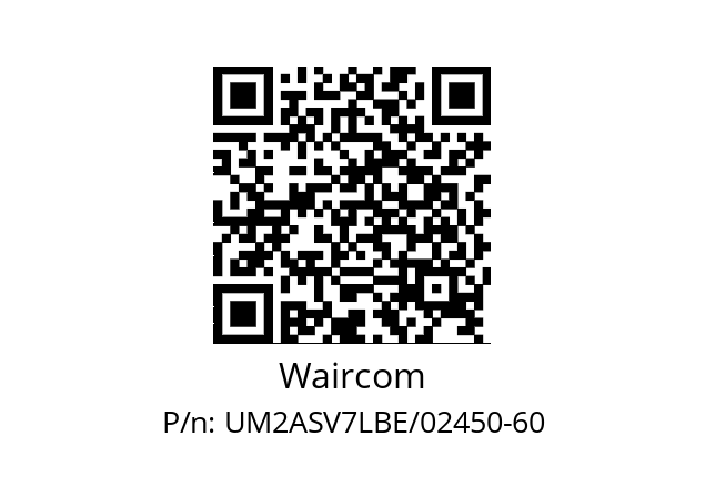   Waircom UM2ASV7LBE/02450-60