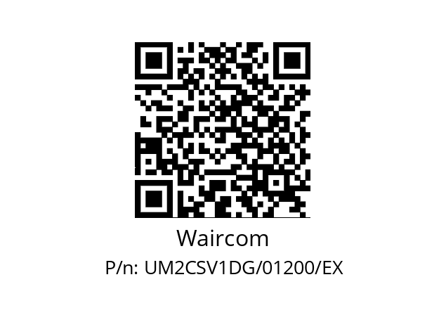   Waircom UM2CSV1DG/01200/EX