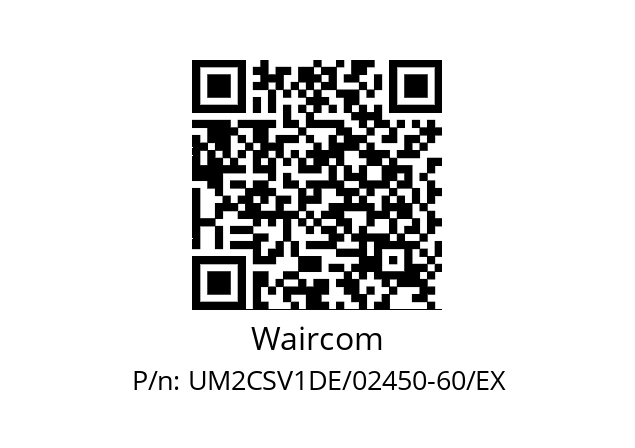   Waircom UM2CSV1DE/02450-60/EX