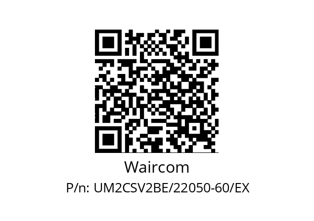   Waircom UM2CSV2BE/22050-60/EX