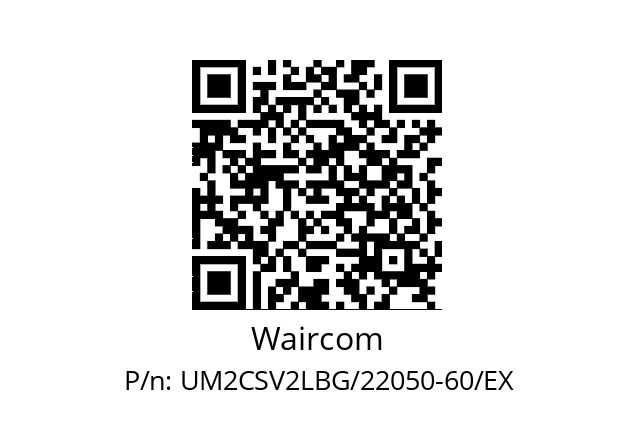   Waircom UM2CSV2LBG/22050-60/EX