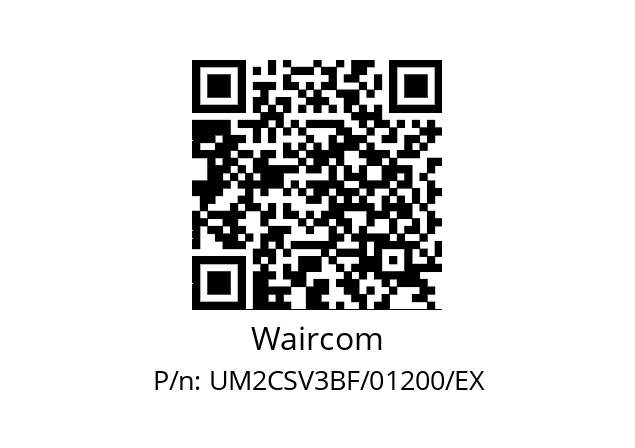   Waircom UM2CSV3BF/01200/EX