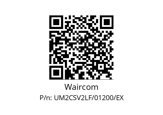   Waircom UM2CSV2LF/01200/EX