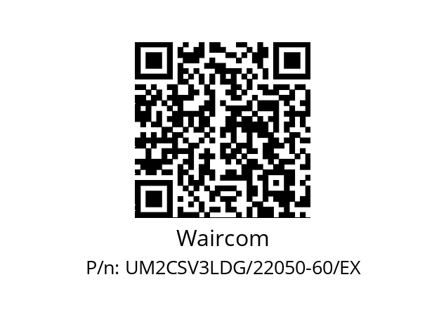   Waircom UM2CSV3LDG/22050-60/EX