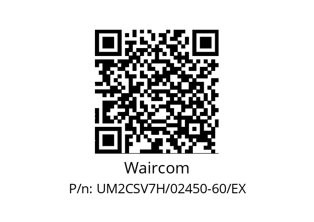   Waircom UM2CSV7H/02450-60/EX