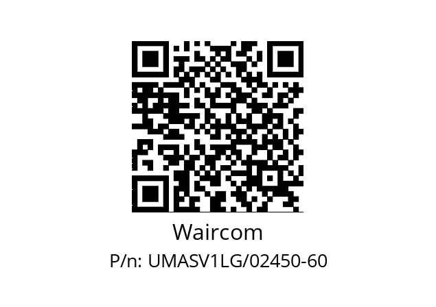   Waircom UMASV1LG/02450-60