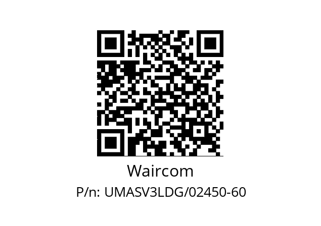   Waircom UMASV3LDG/02450-60