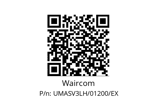   Waircom UMASV3LH/01200/EX