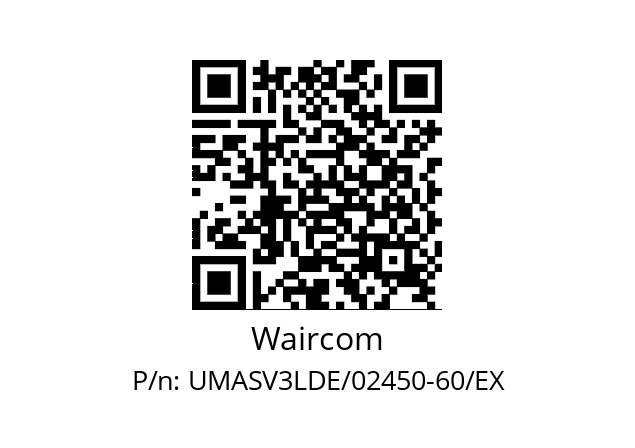   Waircom UMASV3LDE/02450-60/EX