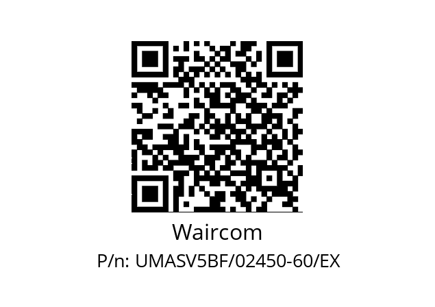   Waircom UMASV5BF/02450-60/EX