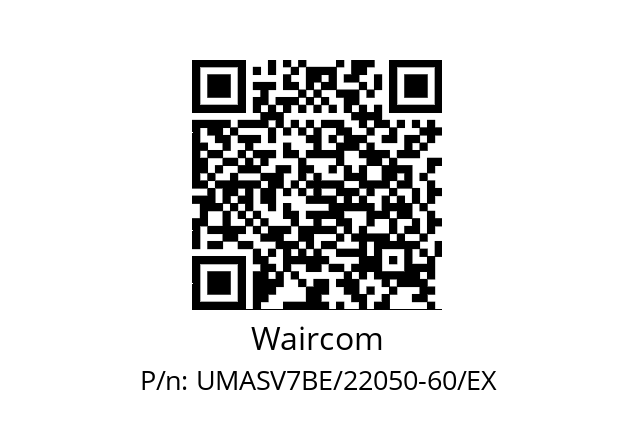   Waircom UMASV7BE/22050-60/EX