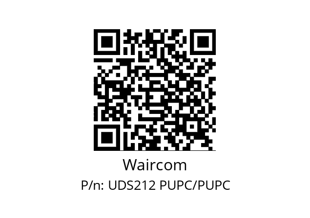   Waircom UDS212 PUPC/PUPC