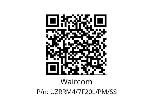   Waircom UZRRM4/7F20L/PM/SS