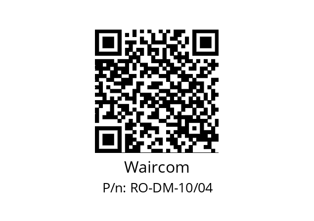   Waircom RO-DM-10/04