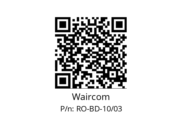   Waircom RO-BD-10/03