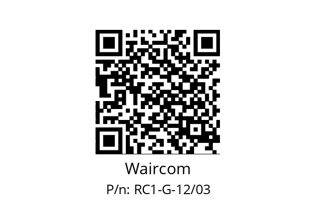   Waircom RC1-G-12/03