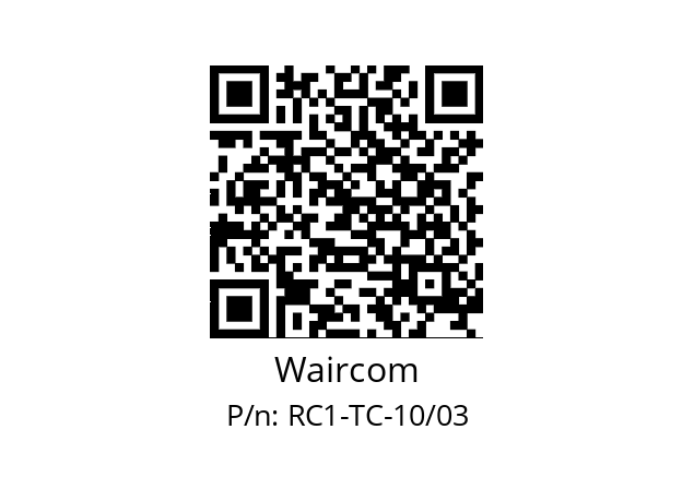   Waircom RC1-TC-10/03