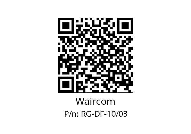   Waircom RG-DF-10/03