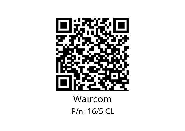   Waircom 16/5 CL