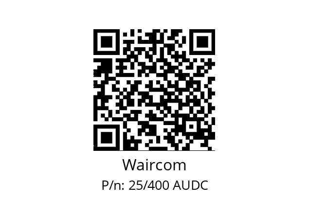   Waircom 25/400 AUDC