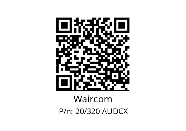   Waircom 20/320 AUDCX