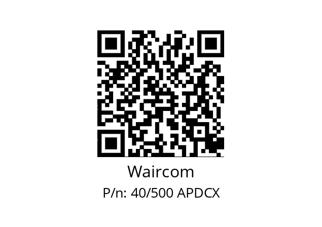   Waircom 40/500 APDCX