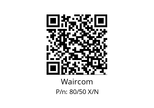   Waircom 80/50 X/N