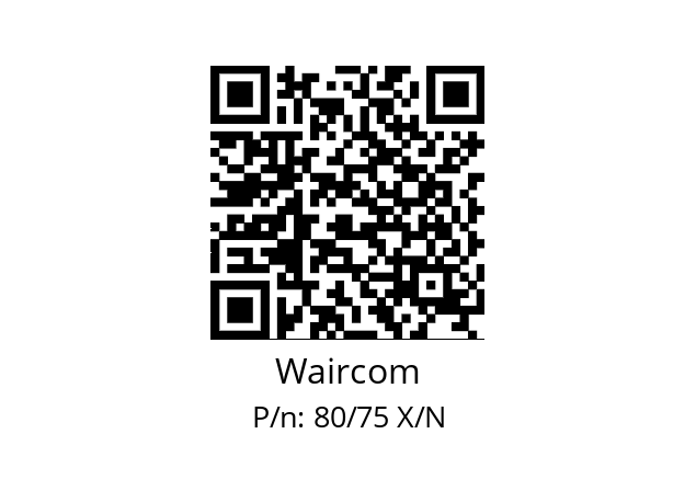   Waircom 80/75 X/N