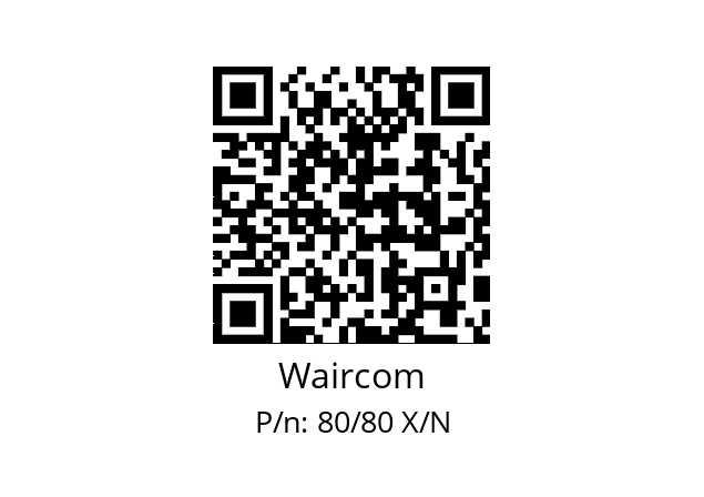   Waircom 80/80 X/N