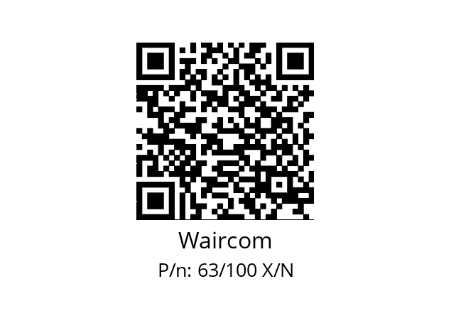   Waircom 63/100 X/N