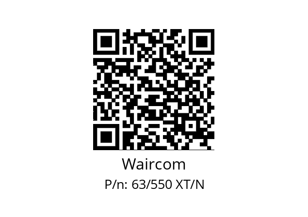   Waircom 63/550 XT/N