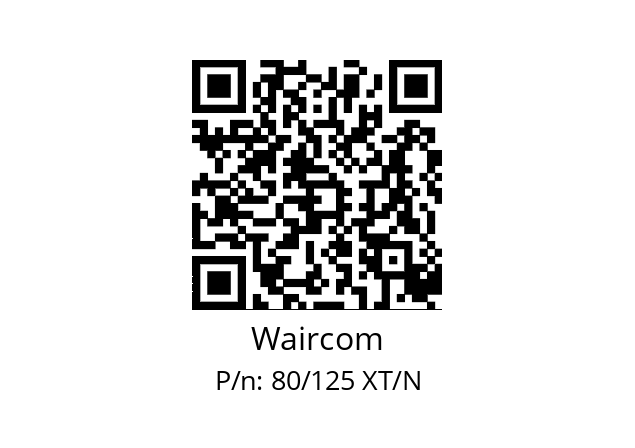   Waircom 80/125 XT/N