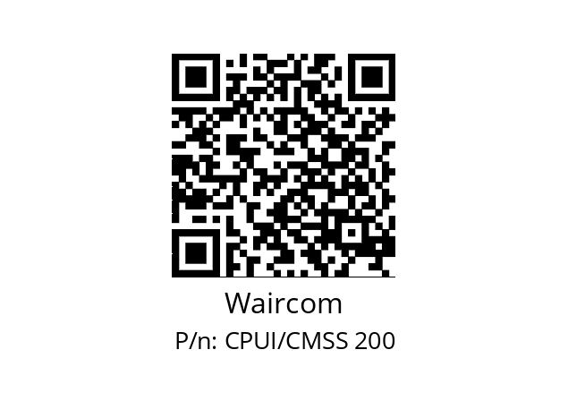   Waircom CPUI/CMSS 200