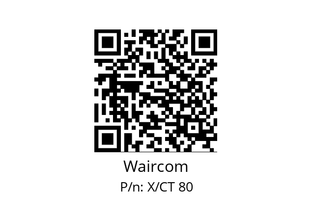   Waircom X/CT 80