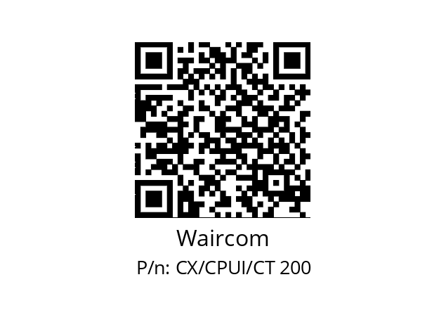   Waircom CX/CPUI/CT 200