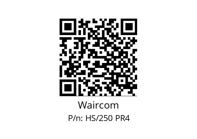   Waircom HS/250 PR4