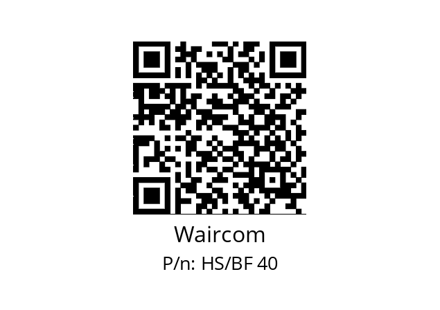   Waircom HS/BF 40