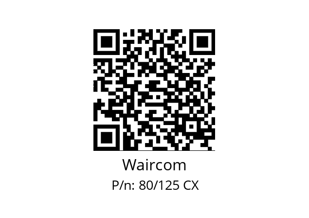   Waircom 80/125 CX