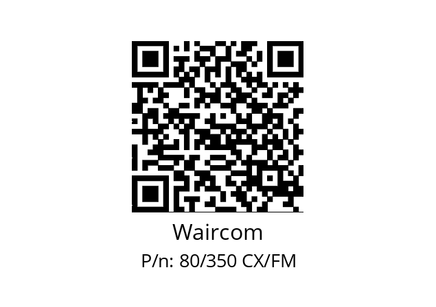   Waircom 80/350 CX/FM