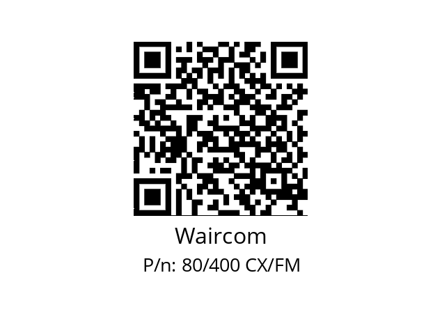   Waircom 80/400 CX/FM