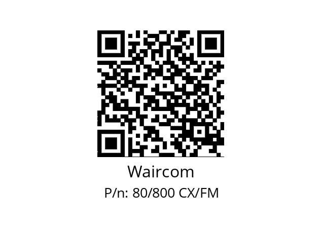   Waircom 80/800 CX/FM