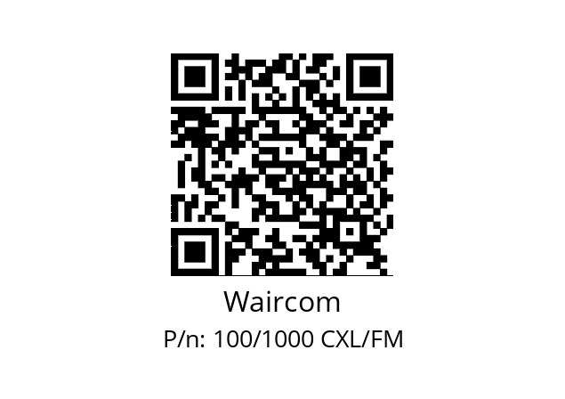   Waircom 100/1000 CXL/FM